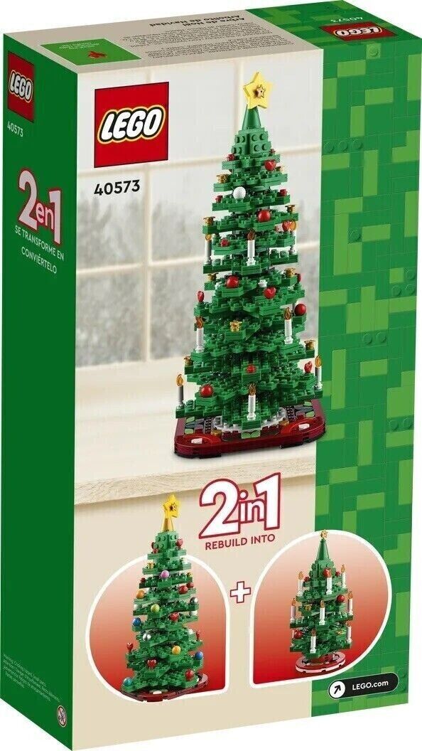 LEGO 40573 Christmas Tree 2-in-1 - Brand New In Sealed Box