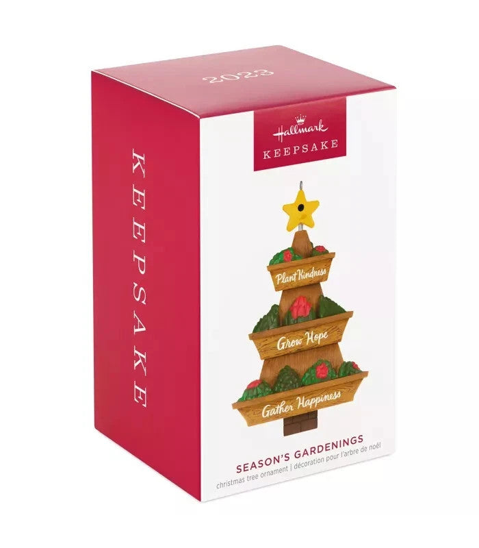 Hallmark Keepsake Season's Gardenings Christmas Tree Ornament