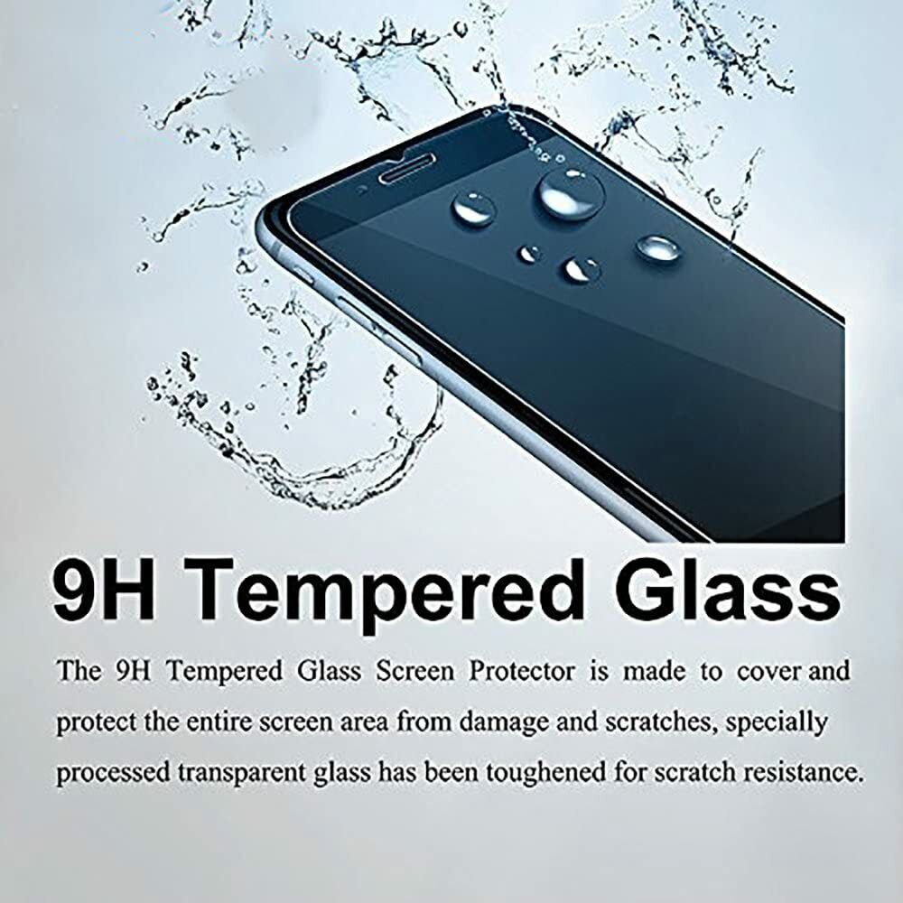 2x Fr Apple iPhone 16 15 14 13 Pro Max SE 8 Plus Tempered Glass Screen Protector