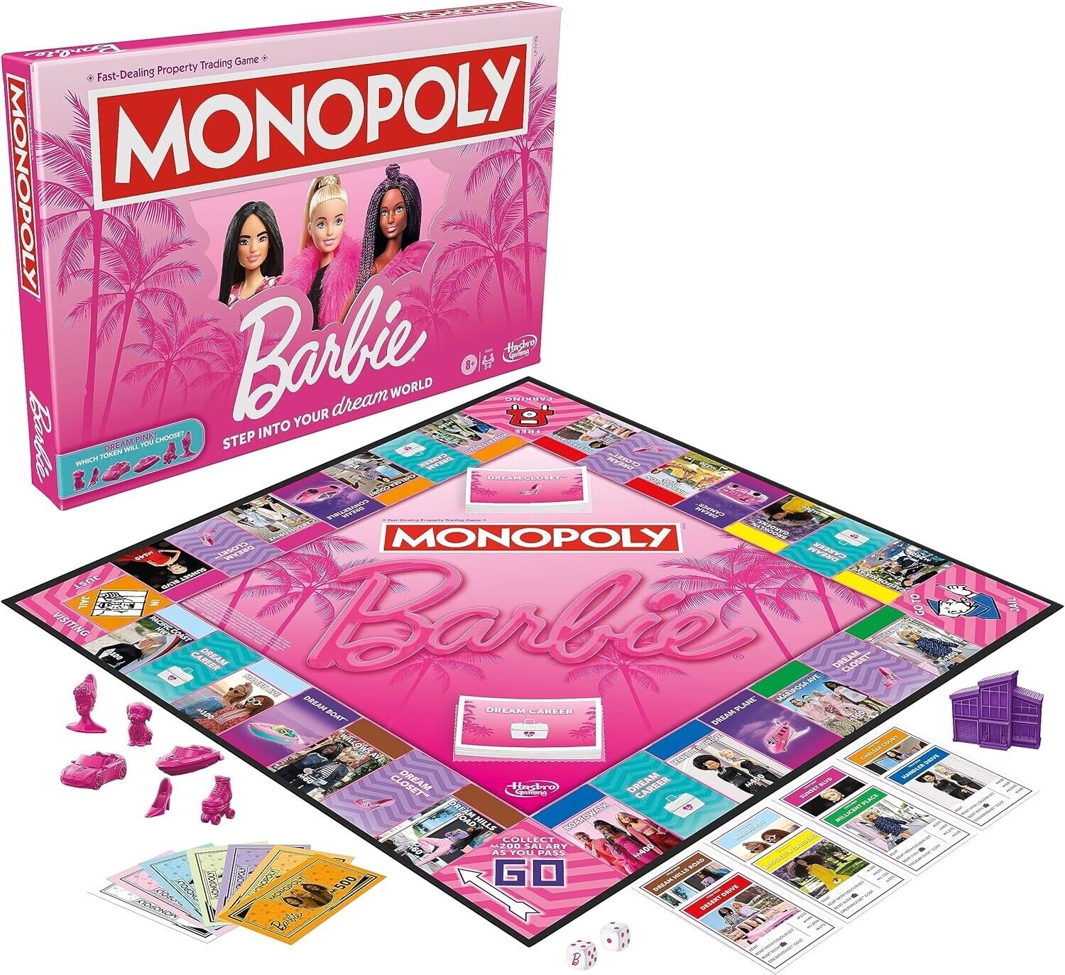 Monopoly Barbie Edition Board Game