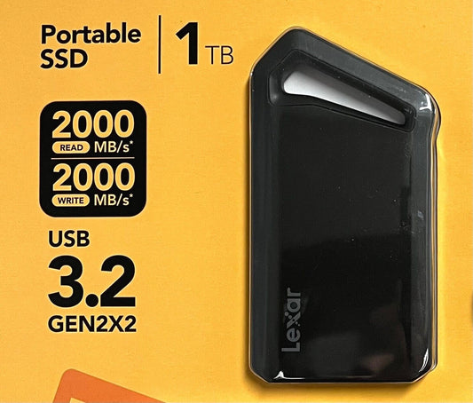 Lexar SL600 Professional FAST Portable SSD Type-c USB 3.2 Solid State Drive 1TB