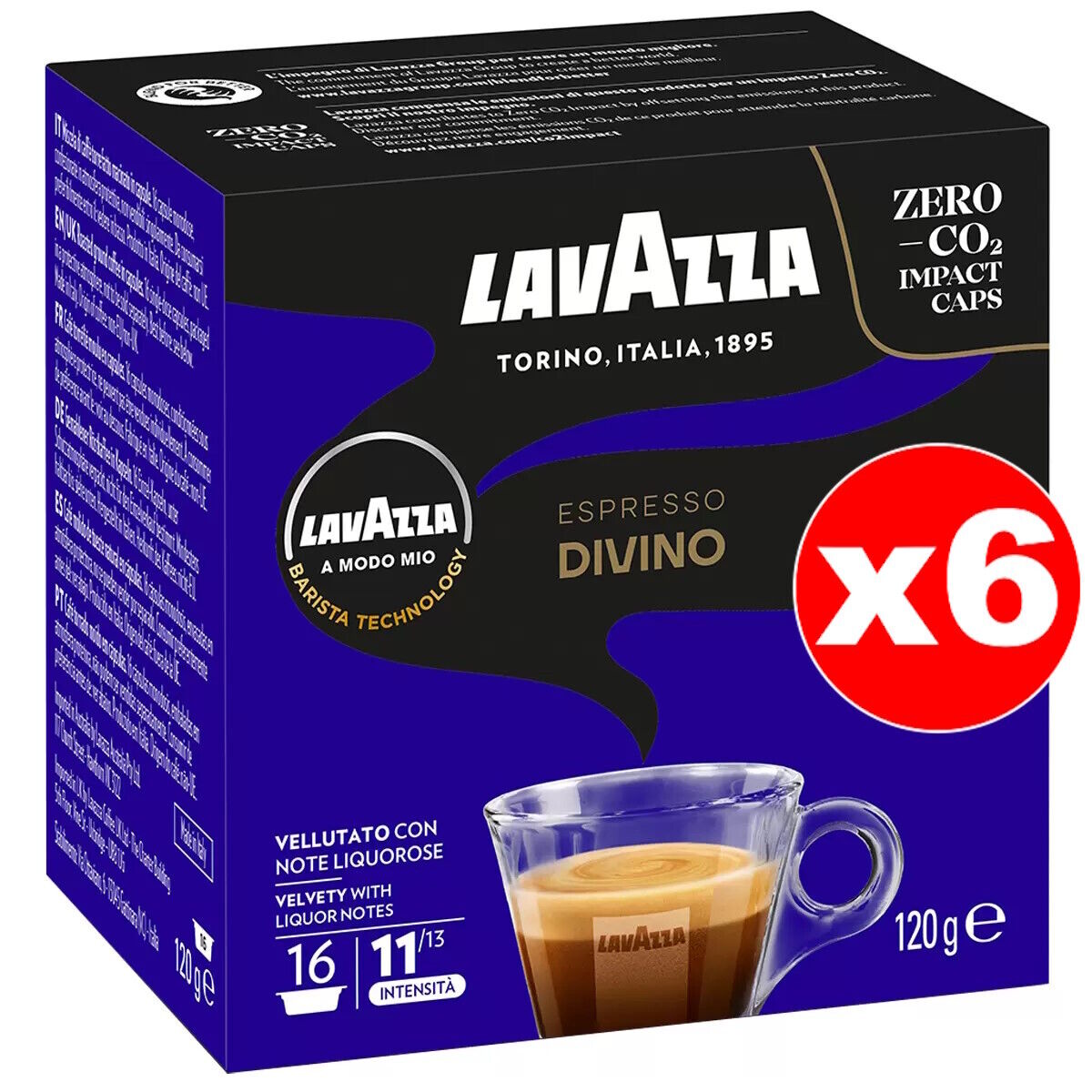 96 Capsules X Lavazza A Modo Mio Coffee Capsules Espresso Coffee Machine Pods