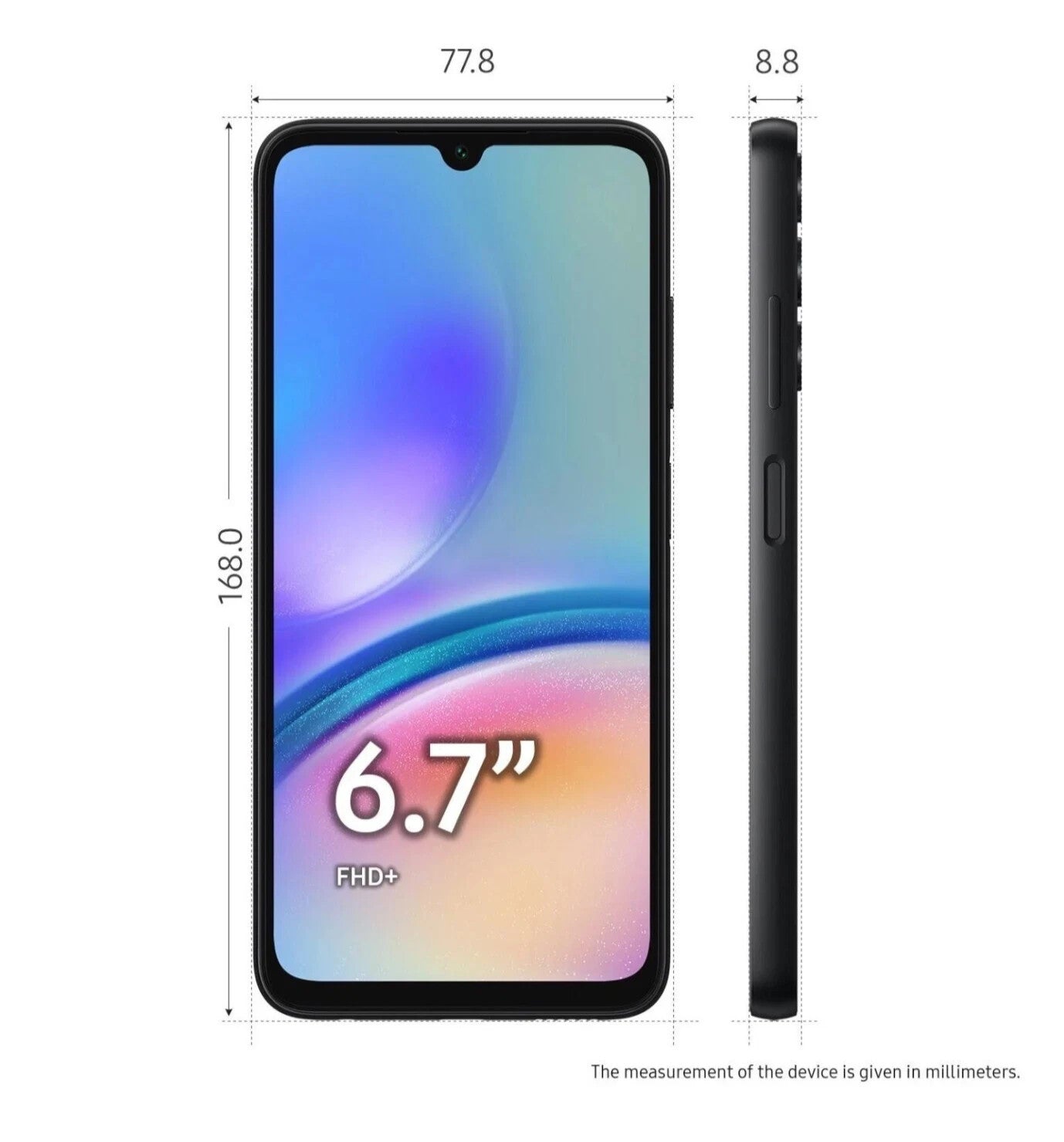 NEW Optus Samsung Galaxy A05S 4G VoLTE 6.7" 64GB/4GB 50MP Cam Android Smartphone