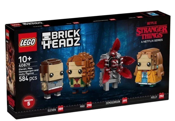 LEGO 40879 BrickHeadz Stranger Things - Eleven, Max, Holly, Demogorgon