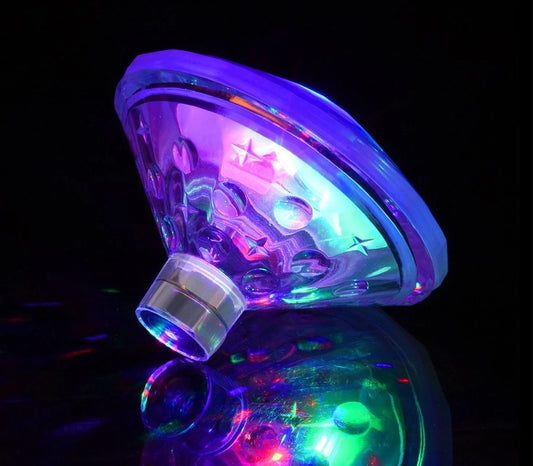LED Floating Bath Lights Underwater Hot Tub RGB Colorful Lazy Spa Disco Lamp