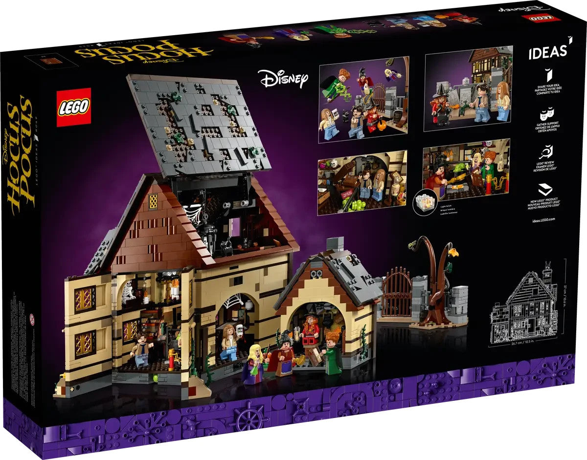 LEGO 21341 IDEAS Disney Hocus Pocus: The Sanderson Sisters’ Cottage - BRAND NEW