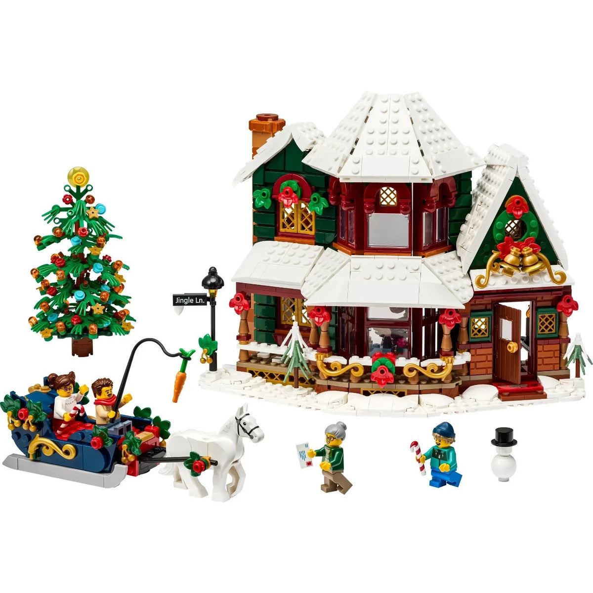 LEGO 11387  Icons Holiday House Winter Christmas Tree Snowman Brand New Sealed