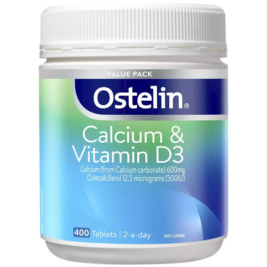 Ostelin Calcium And Vitamin D3 400 Tablets