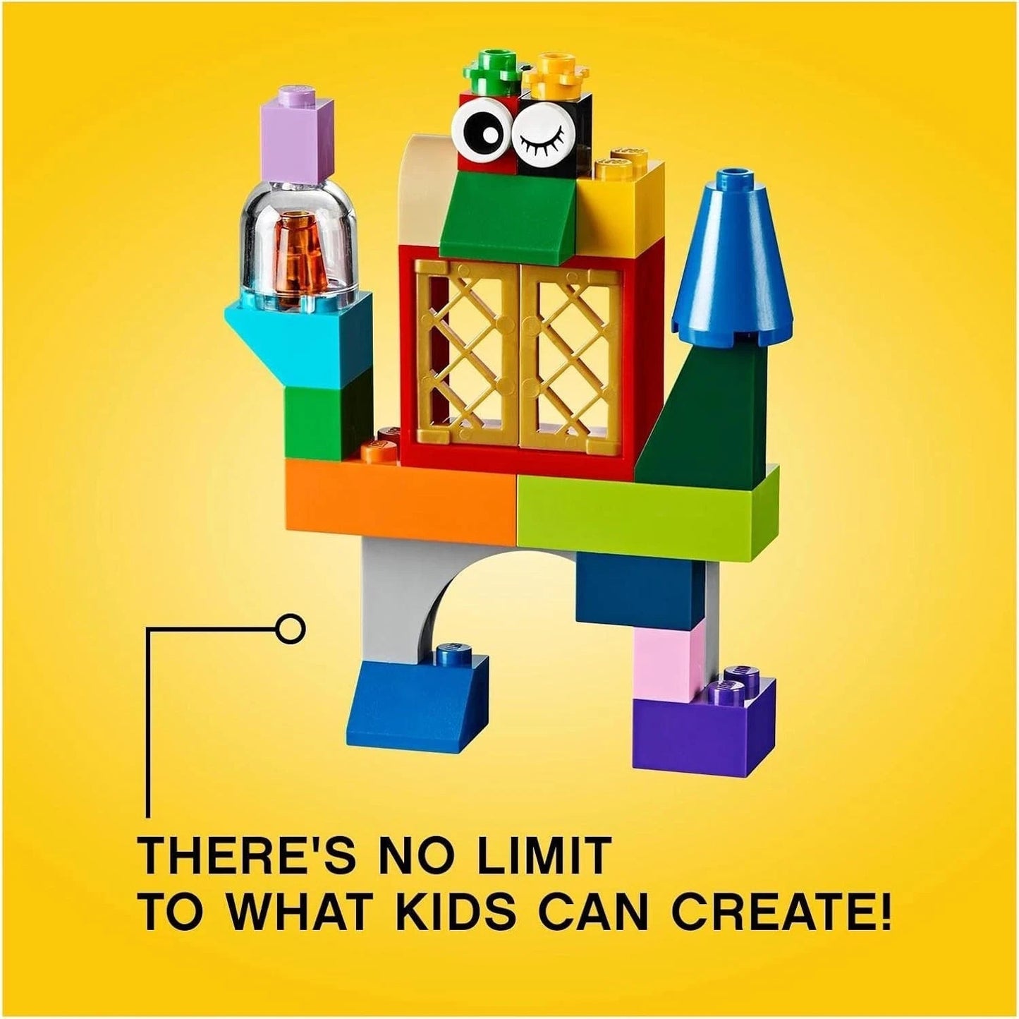 LEGO 10698 Classic Large Creative Brick Storage Box Set Colourful Building Toy