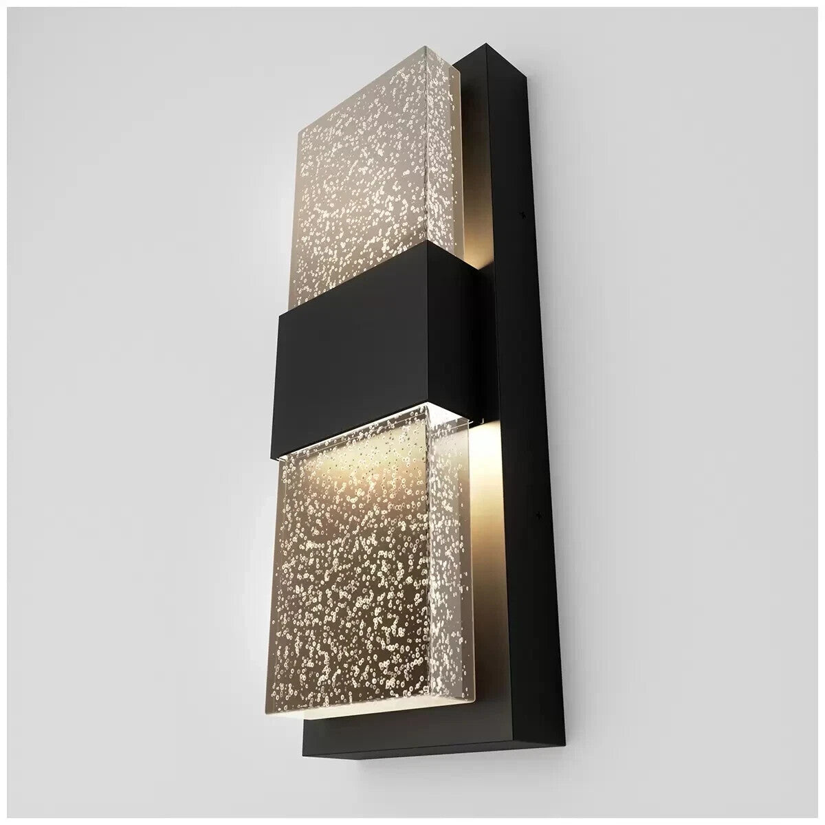 Artika Mazza Black Modern Minimalist Outdoor Waterproof Bubble Wall Light