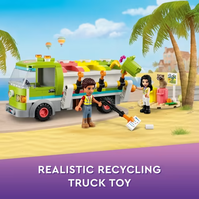 LEGO Friends Recycling Truck 41712 Emma and River