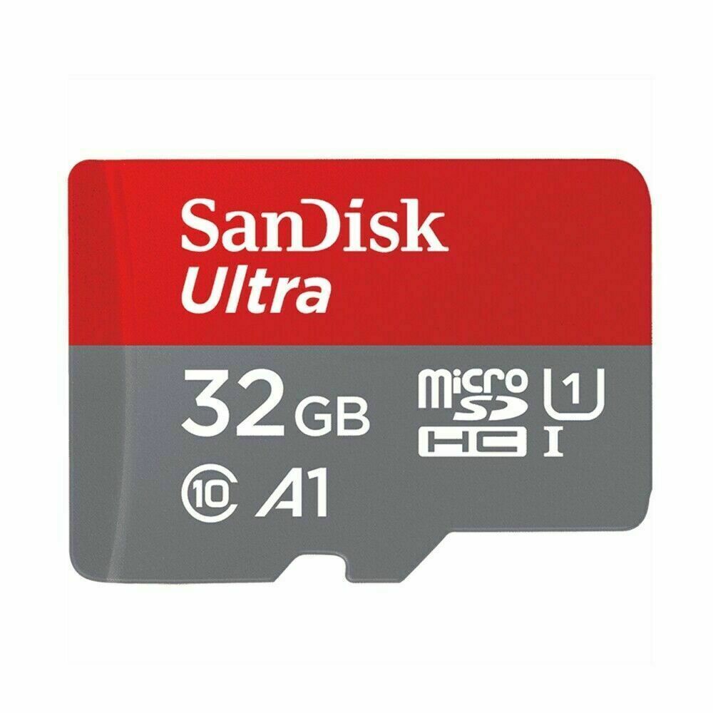 SanDisk Ultra Micro SD Card 32GB 64GB 128GB 256GB 512GB 1TB A1 U1 Memory 120MB/s