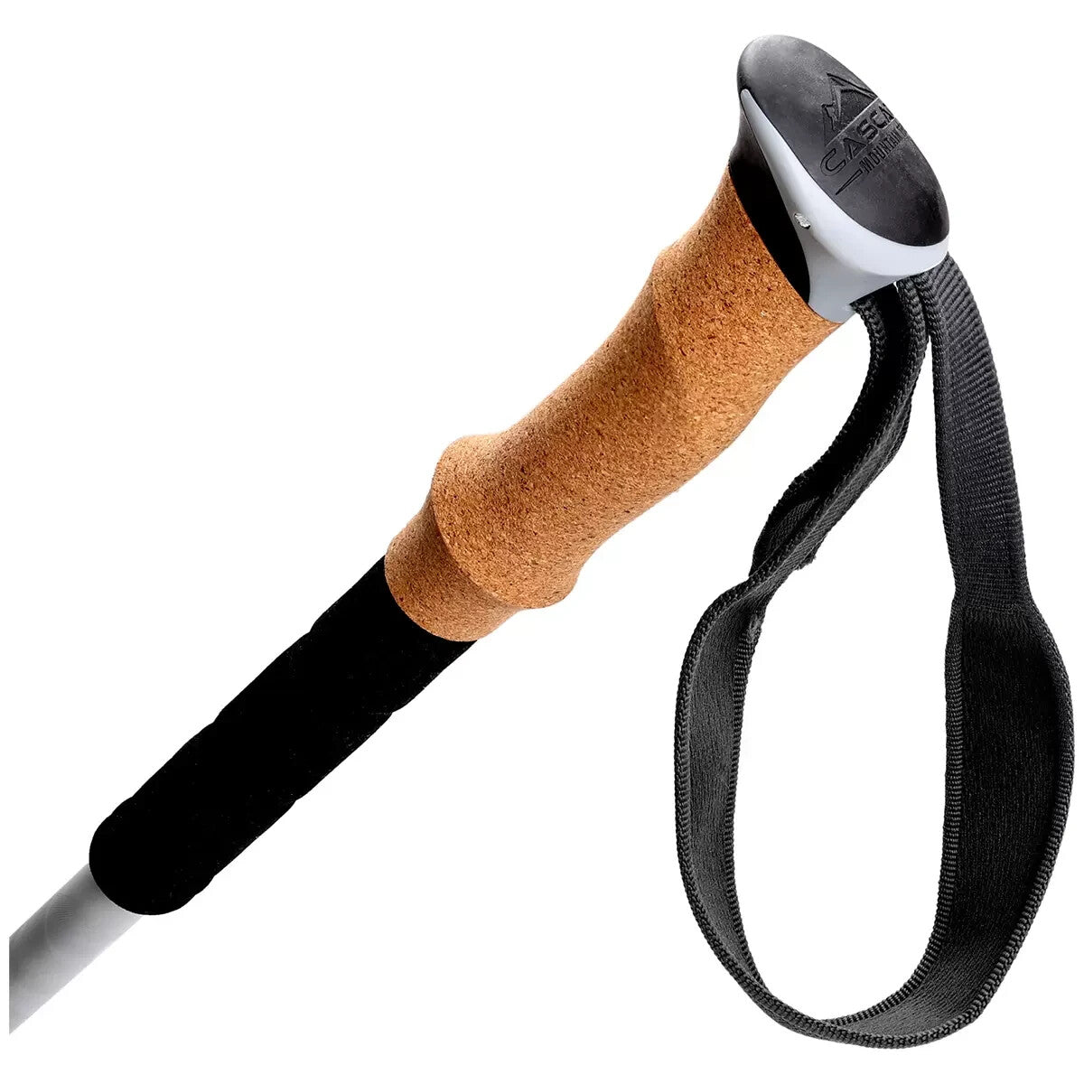 Cascade Mountain Tech Carbon Fibre Trekking Poles Set Retractable Snow,Bush,Walk