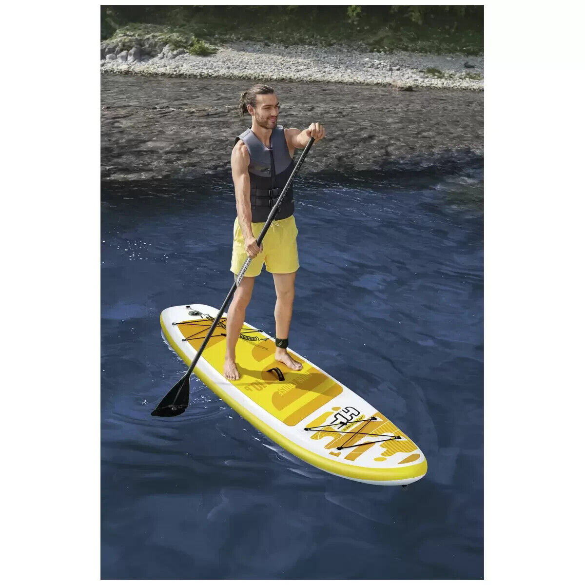 Hydro-Force Aqua Cruise Inflatable Stand Up Paddleboard Set 3.2M SUP