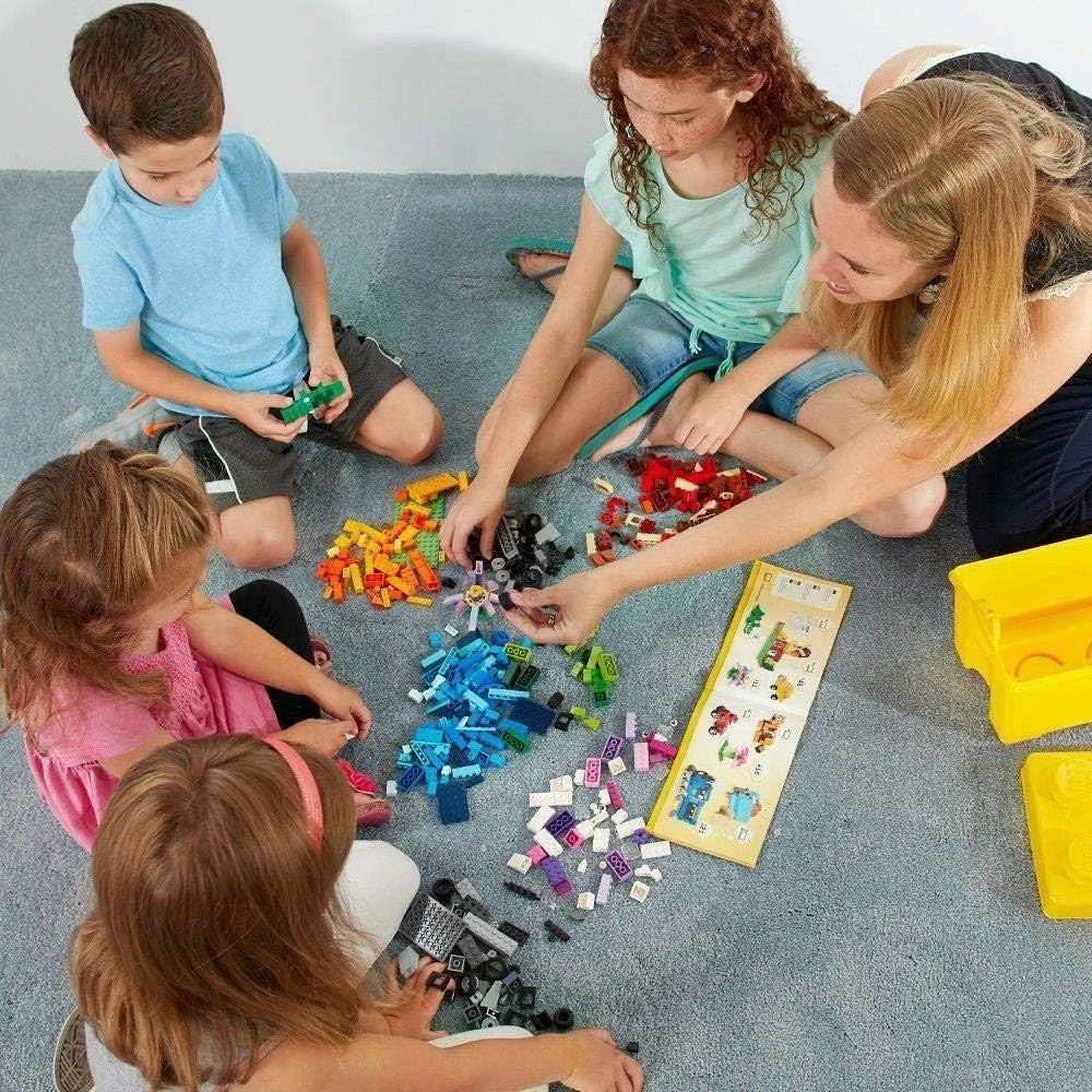 LEGO 10698 Classic Large Creative Brick Storage Box Set Colourful Building Toy
