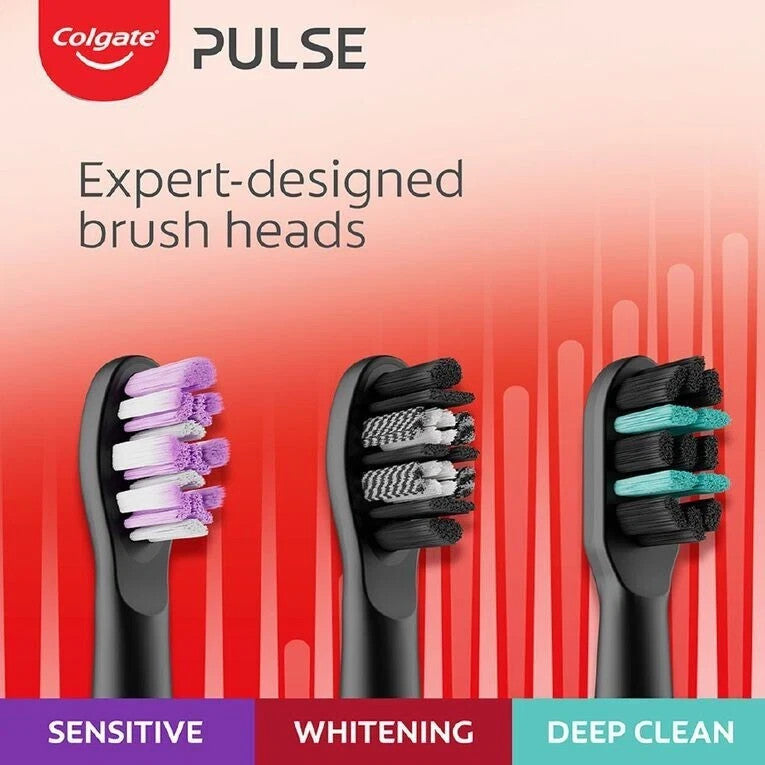 Colgate Pulse Essential Deep Clean USB Electric Toothbrush Black