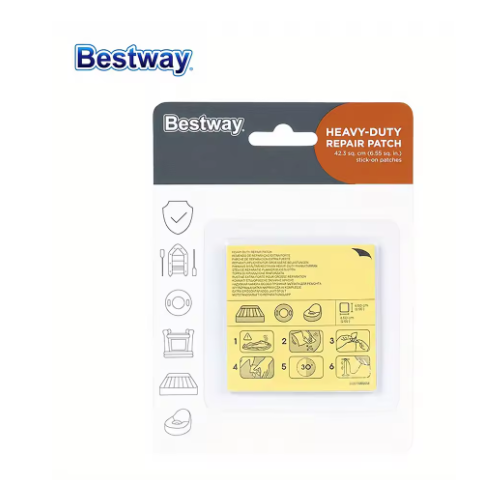 Bestway 10 Piece Underwater Adhesive Repair Patch, Swimming Pool Patch Repair