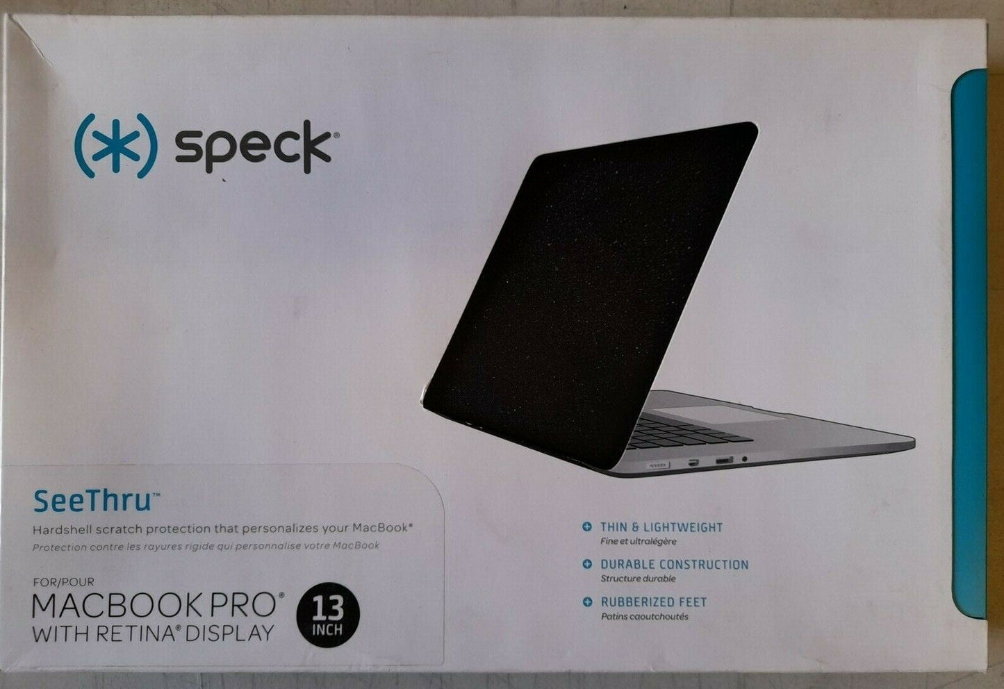 Speck SeeThru Hard Shell Case for MacBook Pro 13" with Retina, Macbook Air 11"