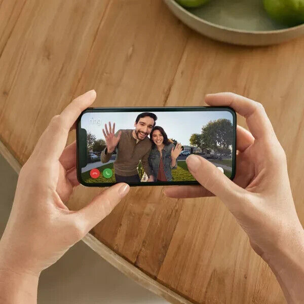 Ring Video Doorbell Second Generation Wi-Fi 1080p HD Camera Motion Detection