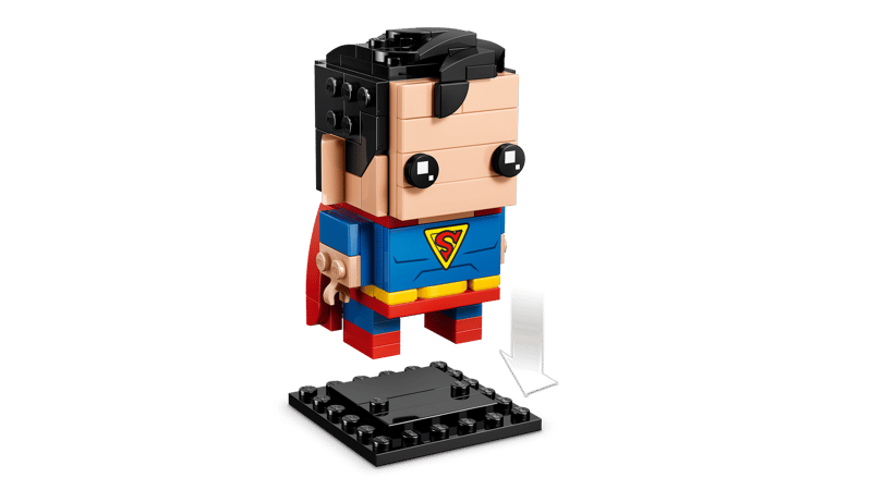LEGO 40859 BrickHeadz Super Heroes Golden Age Superman and Batman NEW