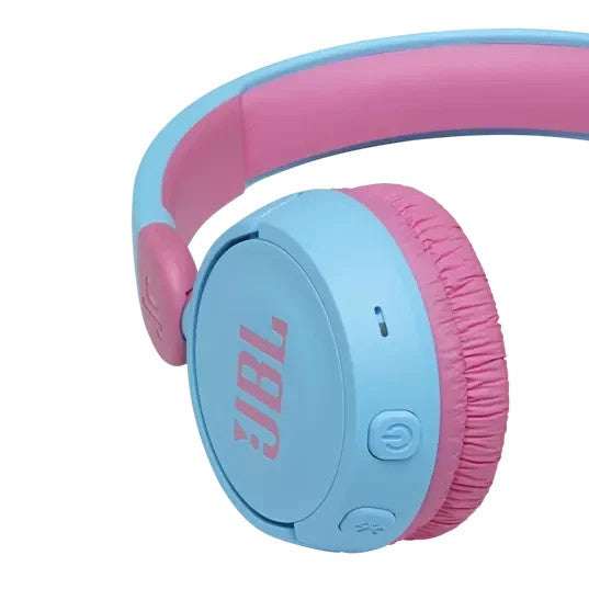 JBL Jr310BT Kids On-Ear Wireless Bluetooth Headphones - Blue Pink