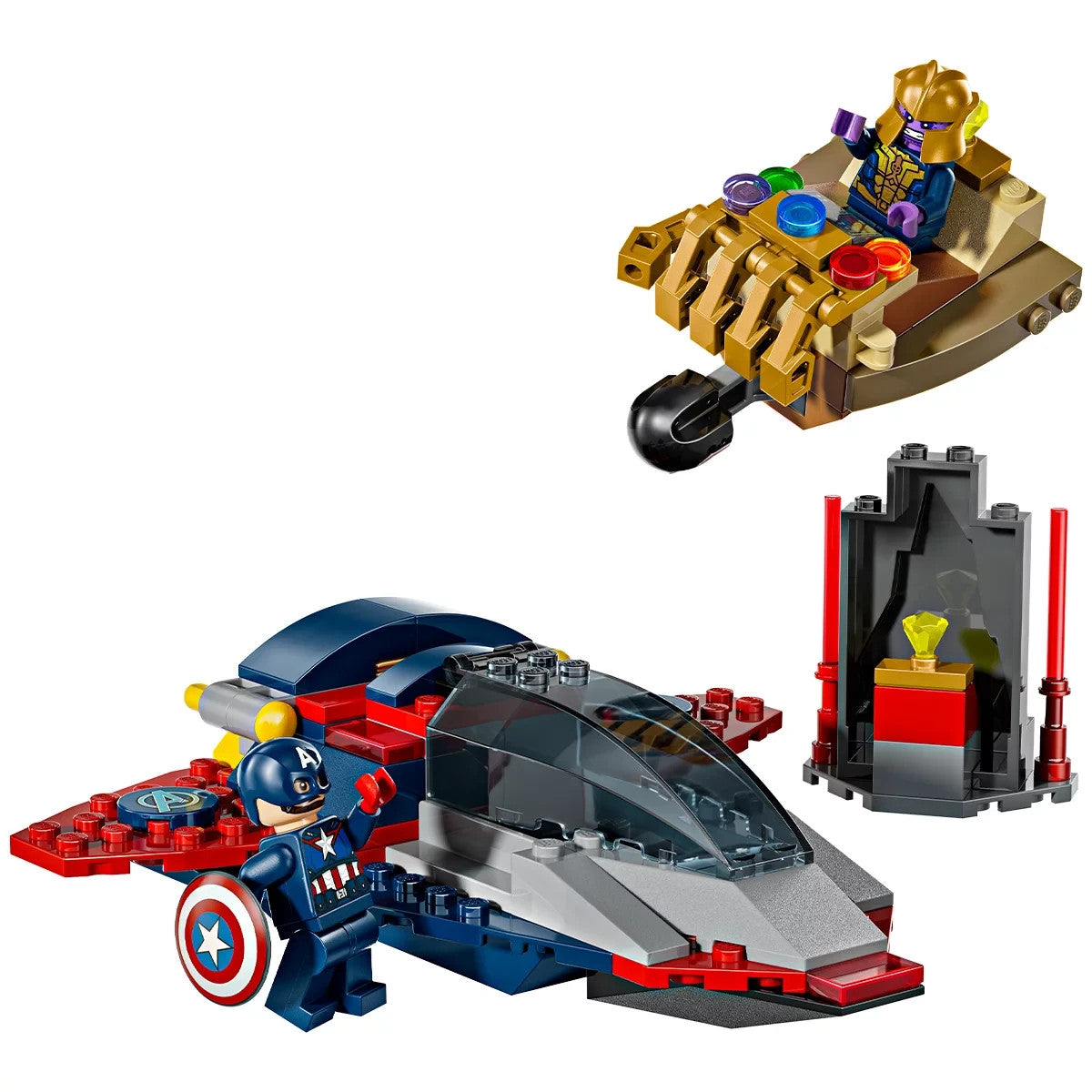 LEGO Marvel 76319: Captain America vs. Thanos
