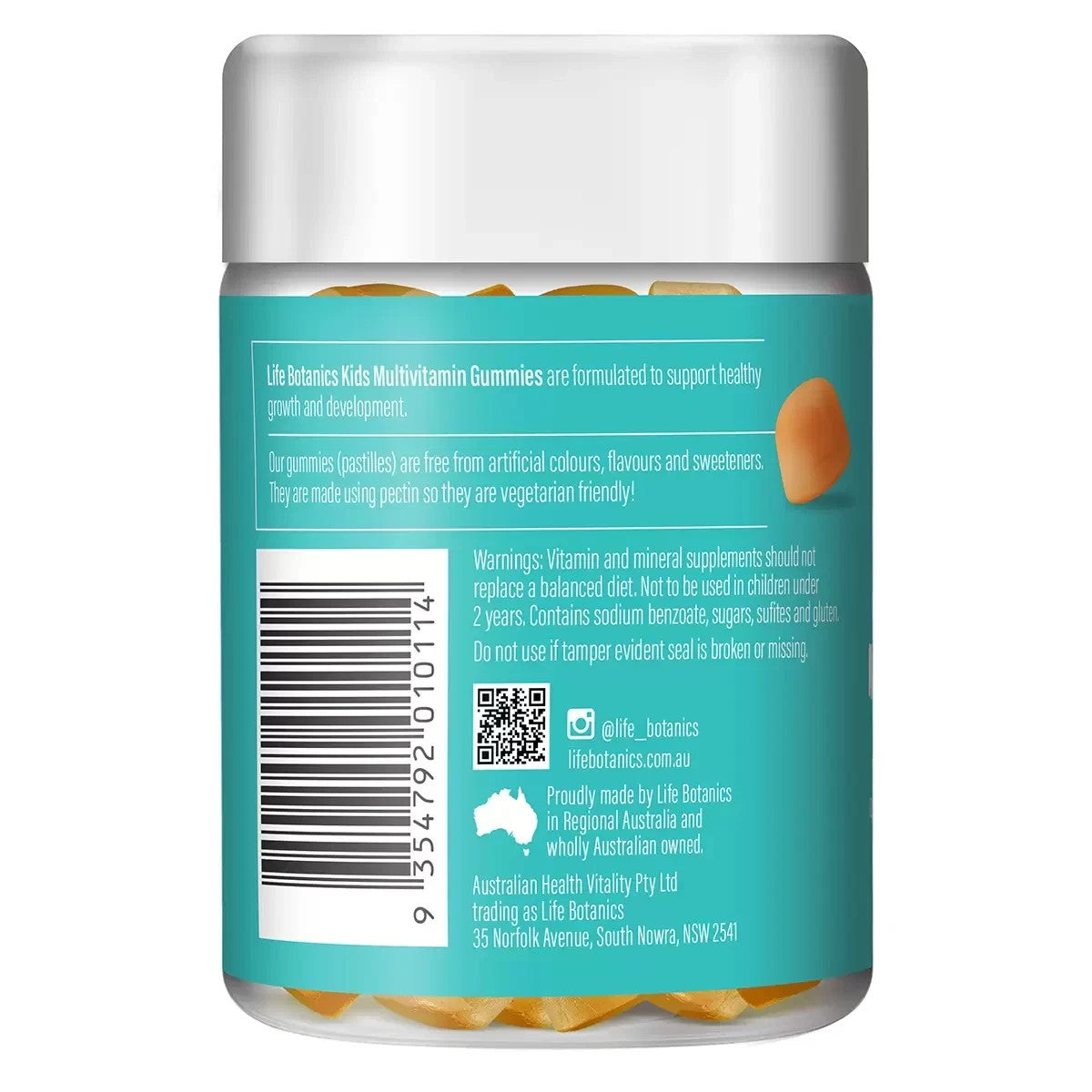 Life Botanics Kids Multi Vitamin Gummies 90 Pack