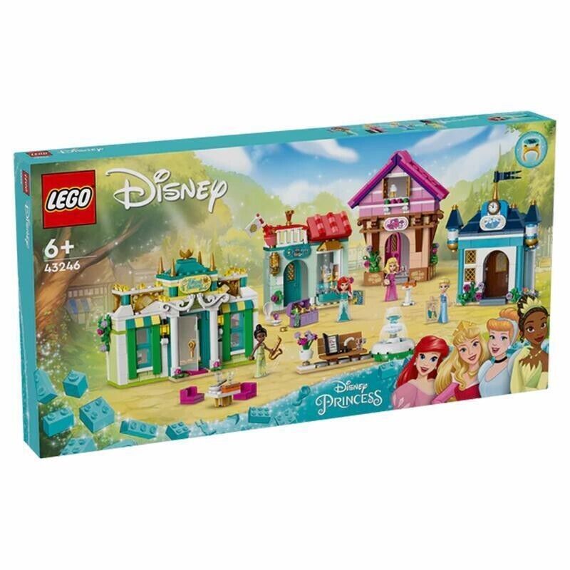 LEGO 43246 Disney Disney Princess Market Adventure Tiana Aurora Cinderella Ariel