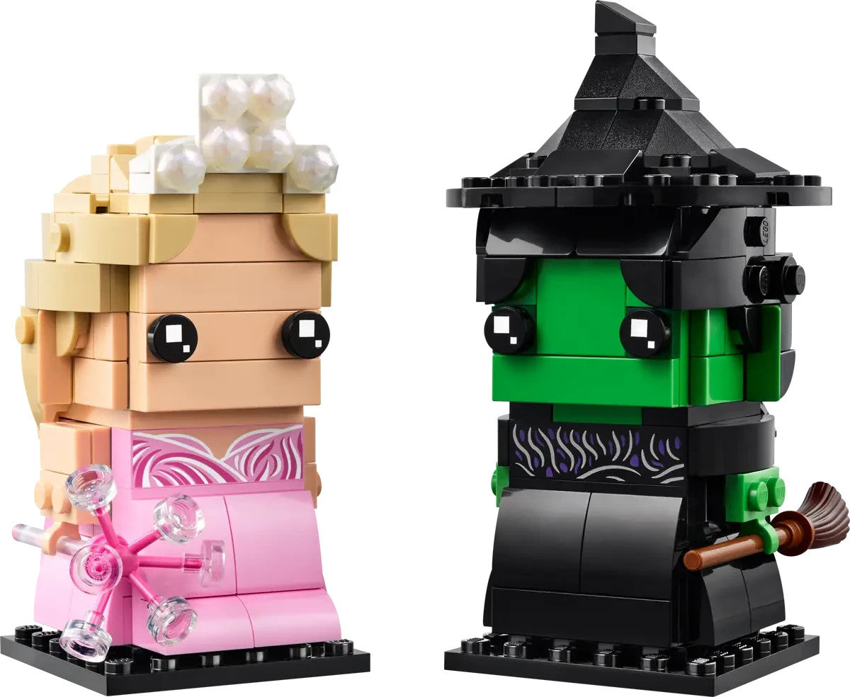 LEGO Wicked 40794 BrickHeadz Elphaba & Glinda Figures Brand New & Sealed