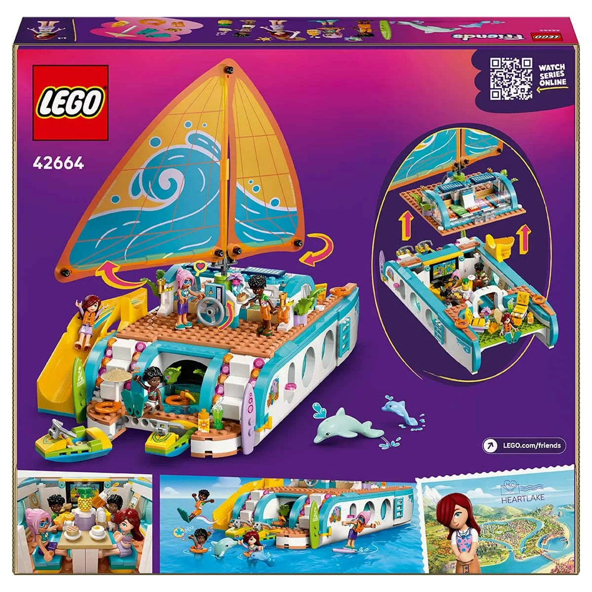 LEGO 42664 Friends - Travel Boat Adventure NEW