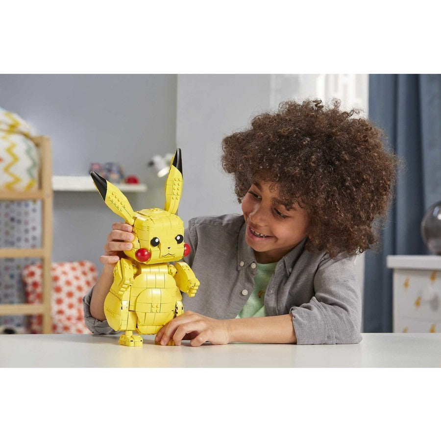 Jumbo Pikachu 806 Pieces Buildable 32cm Age 8+ New FVK81 Mega Constux Pokemon 