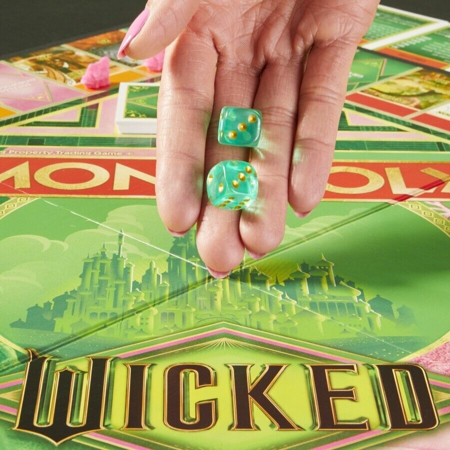 Monopoly Wicked Edition Board Game   Inspired by The Motion Picture   Ages 8+   