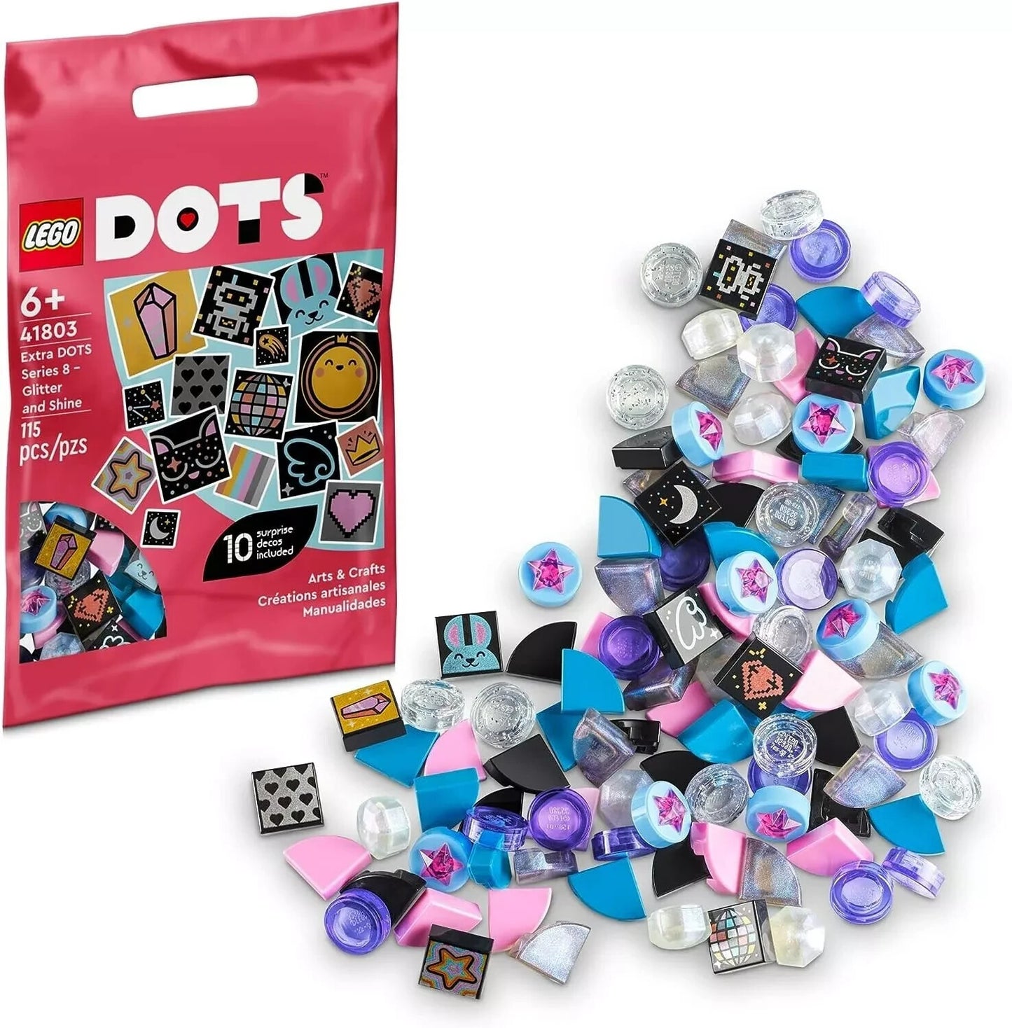 NEW LEGO DOTS 41803: Extra DOTS Series 8 - Glitter and Shine
