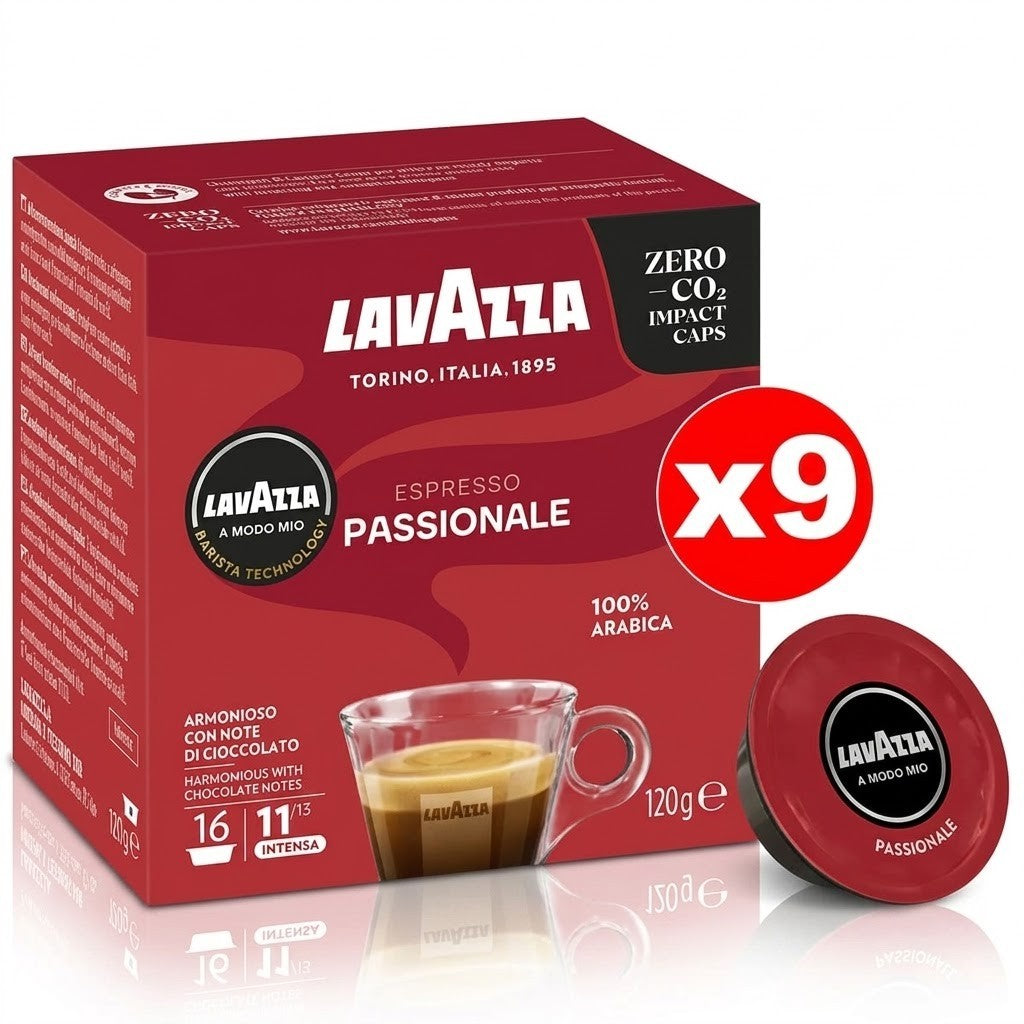 144 Capsules X Lavazza A Modo Mio Coffee Capsules Espresso Coffee Machine Pods