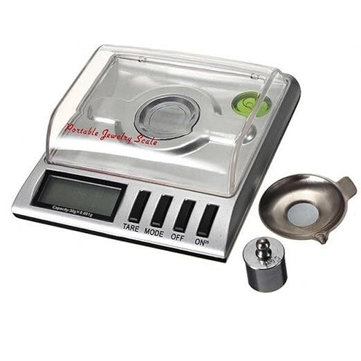 Portable Jewellery Digital Scale, 100G, 0.001G High Precision with Carry Pouch