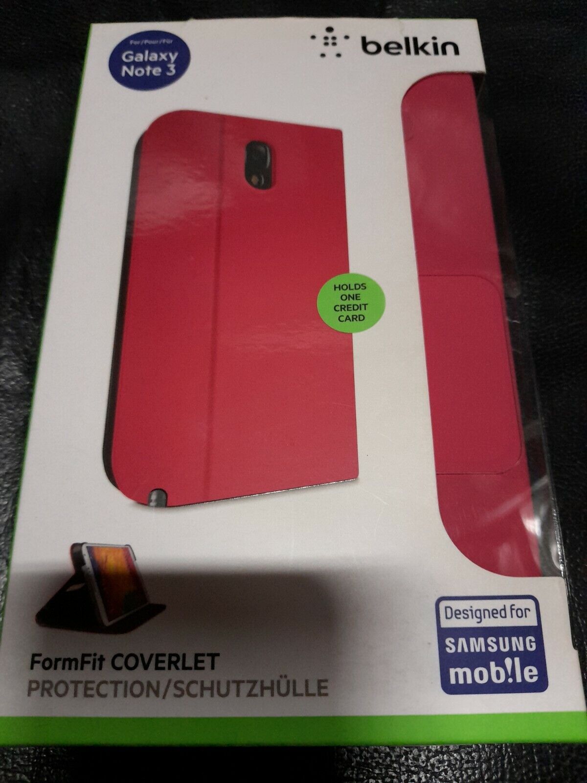 Belkin F8M734B1C03 Case for Samsung Galaxy Note 3 FormFit Coverlet Brand New