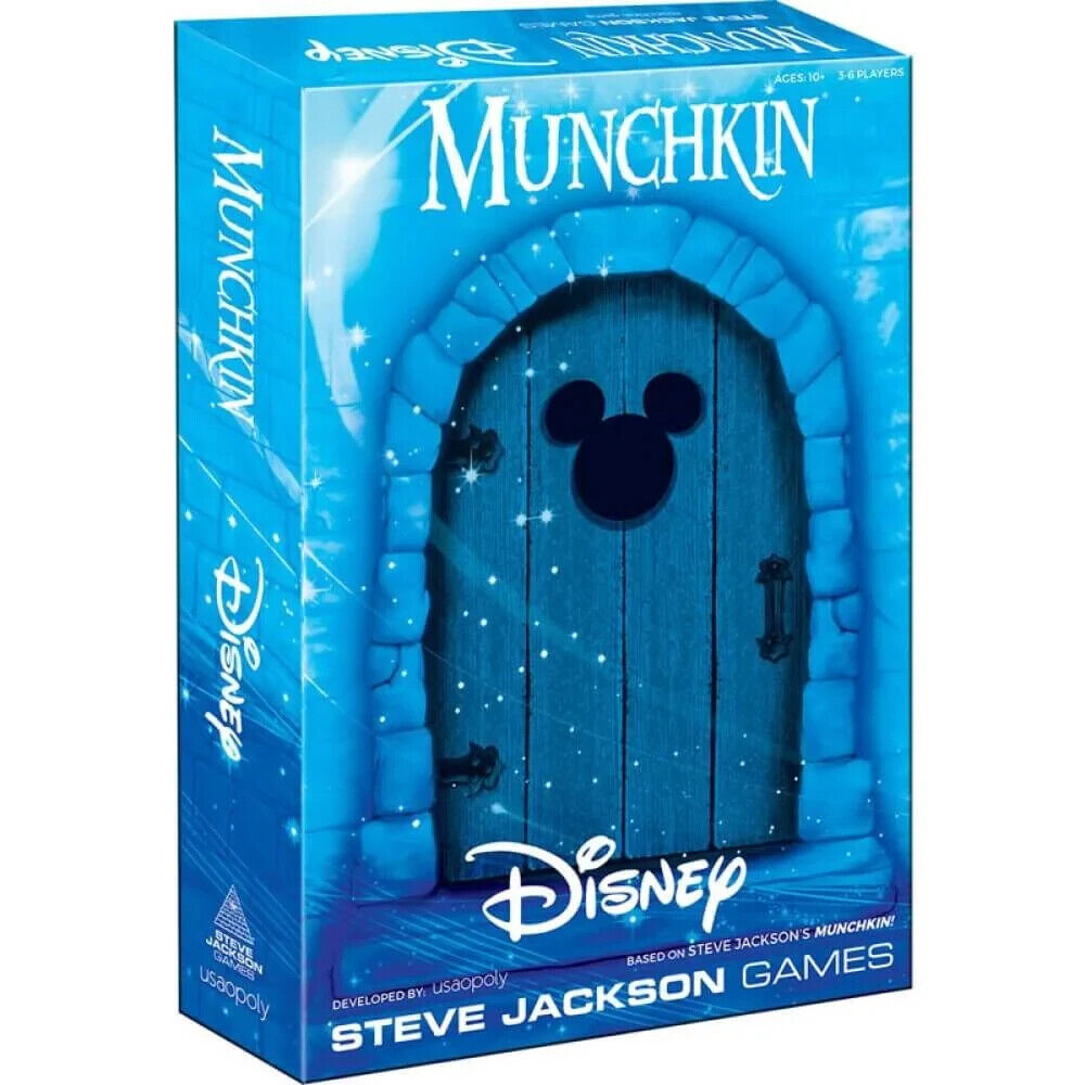 Steve Jackson Games Munchkin Disney Kids Teens Tabletop Friendly Card Game 10y+