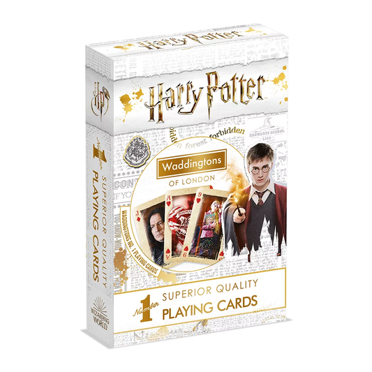 Superior Quality World of Harry Potter Playing Cards Poker Waddingtons of London