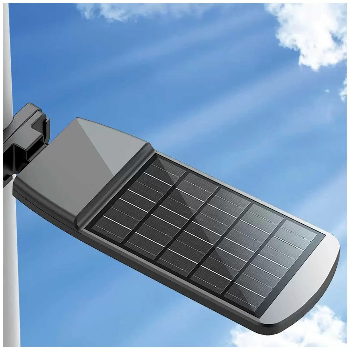 Sol-R-Brite Solar Street Light Motion Activated Metal Construction High Quality