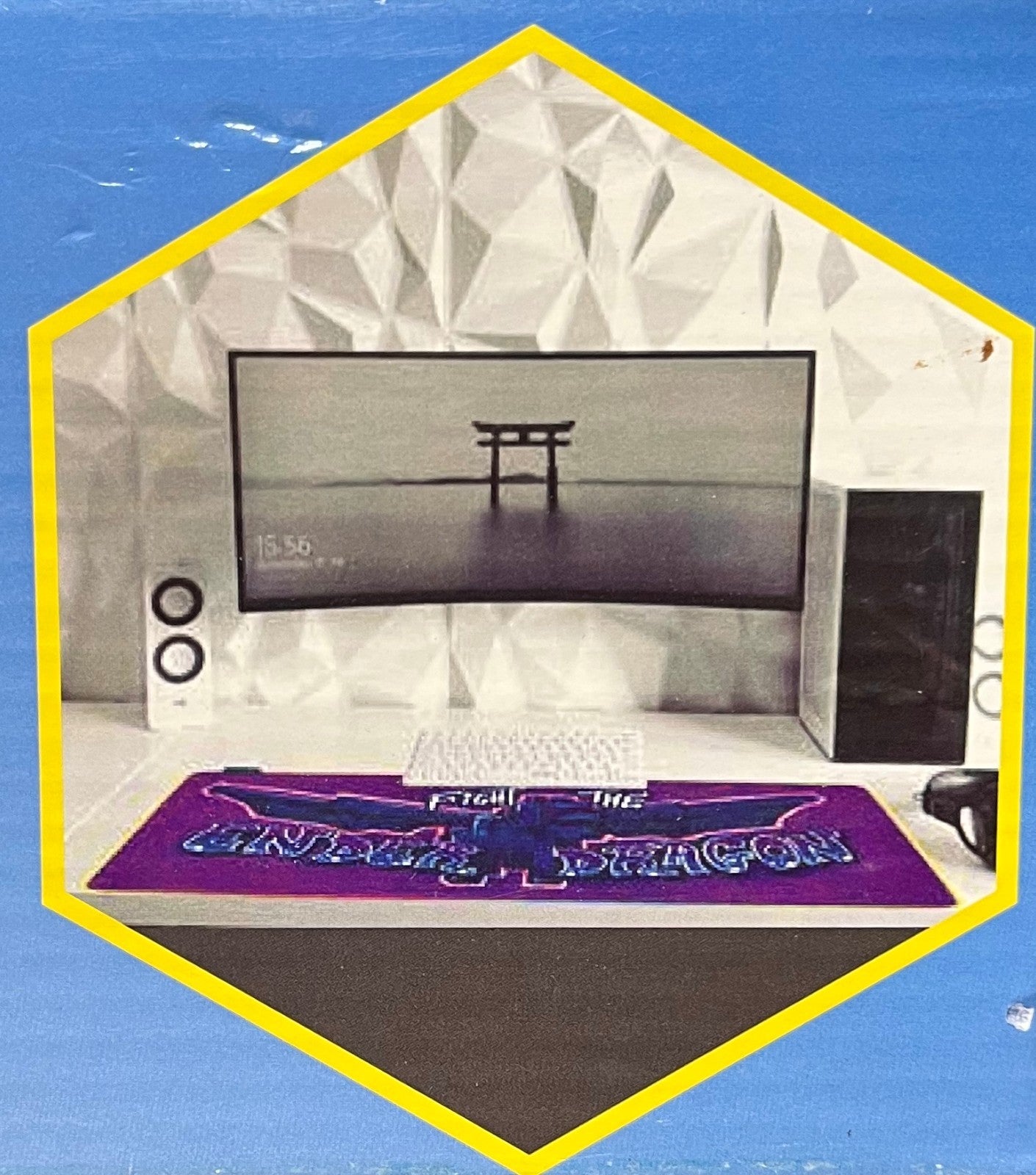 Powerwave LED RGB Minecraft Ender Dragon Gaming Desk Mat Mouse Pad XL 900x400mm