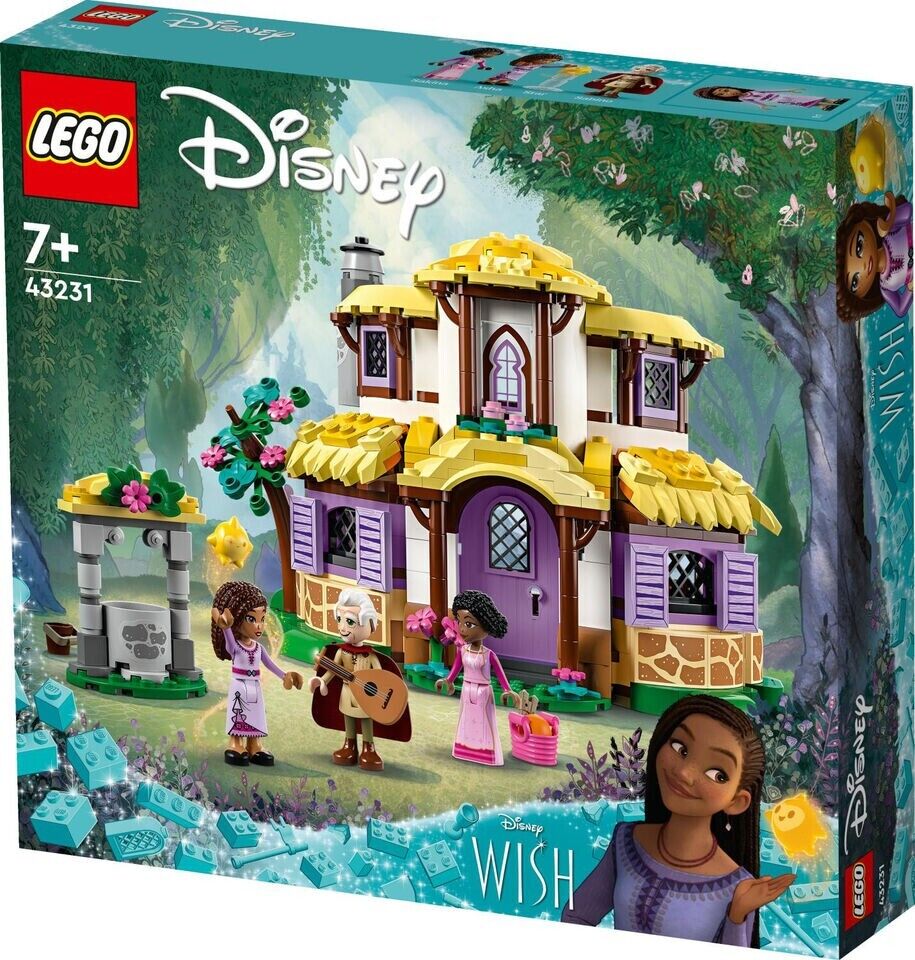 LEGO 43231 Disney Princess Asha's Cottage WISH Brand New