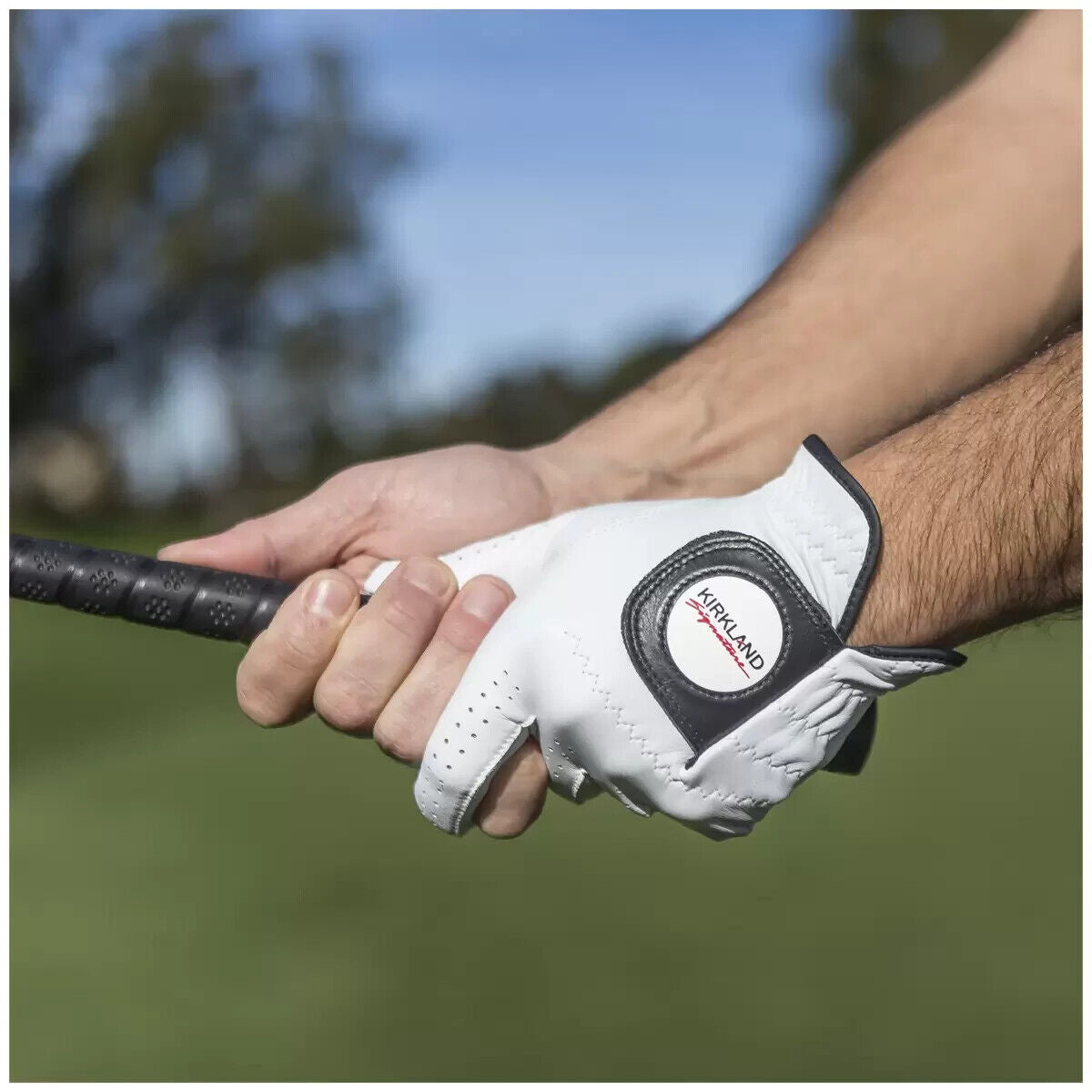 Brand New Kirkland Signature Left Hand Golf Gloves 4pk White Medium Large Small