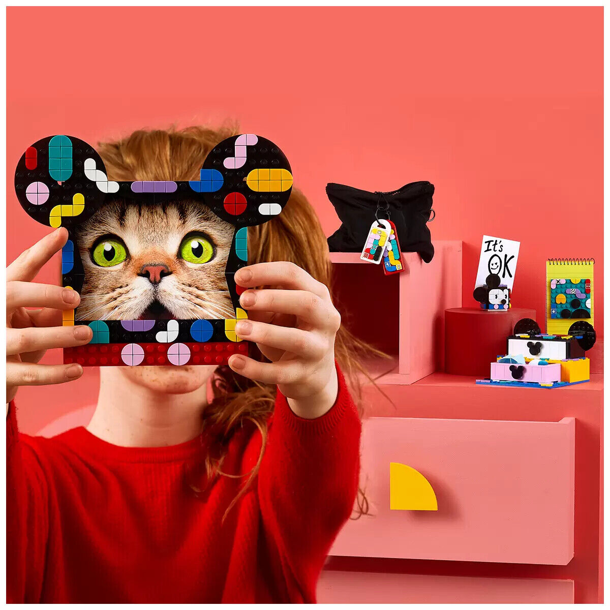 LEGO 41964 Dots Disney Mickey Mouse & Minnie Mouse Back-to-School Project Box