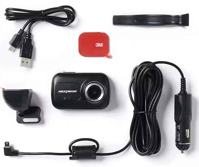 NEW Nextbase 122 HD Dash Cam 720p In-Car Video Camera Parking Mode Wide Angle