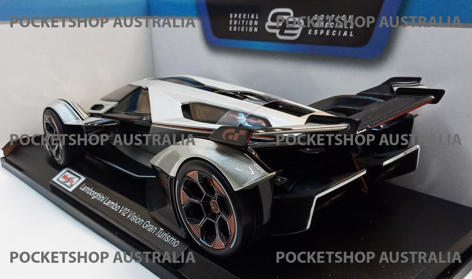 Maisto Lamborghini Lambo V12 Vision Gran Turismo 1:18 Diecast Display Toy Car