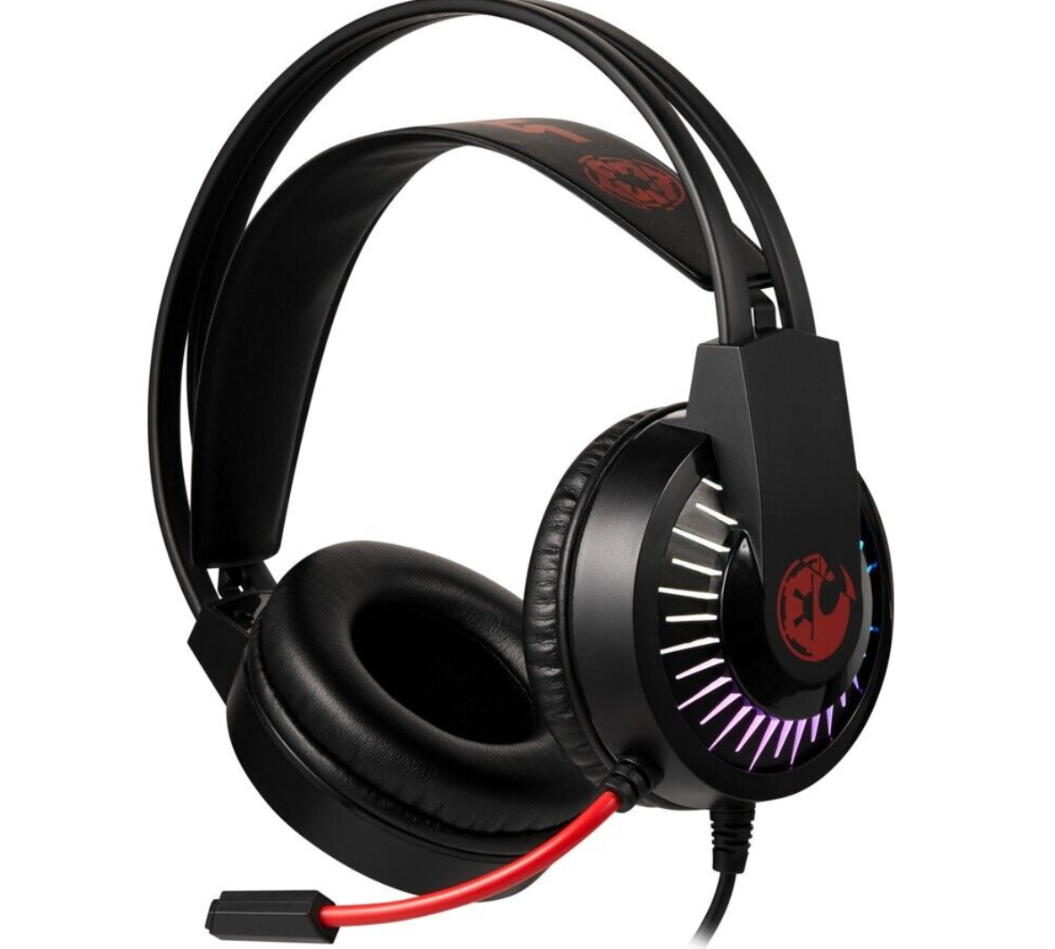 Star Wars Gaming Headset Microphone RGB Light for PS5 PS4 Xbox PC Mobile 3.5mm