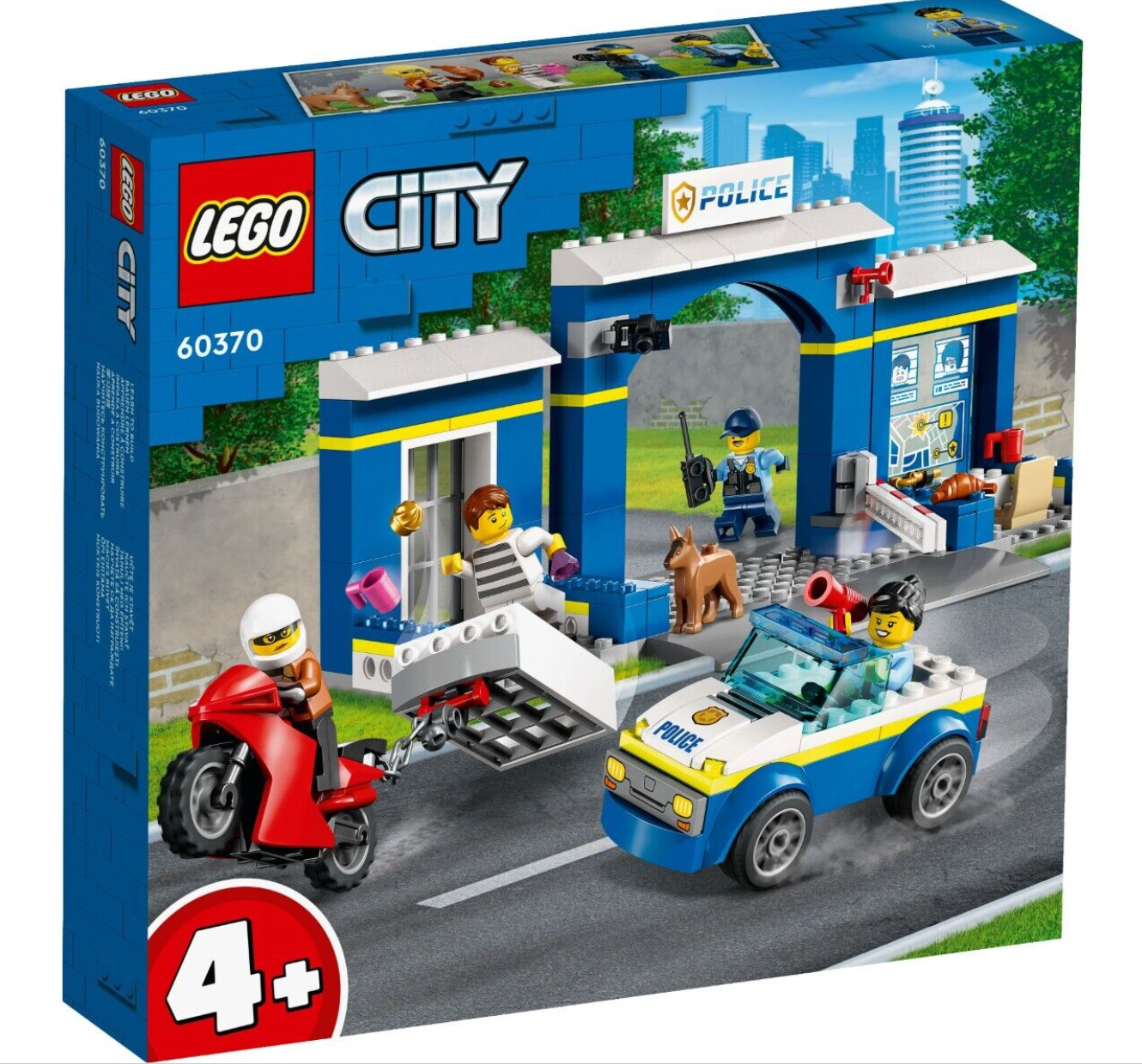 LEGO® City Set 60370 Police Station Chase Age 4+