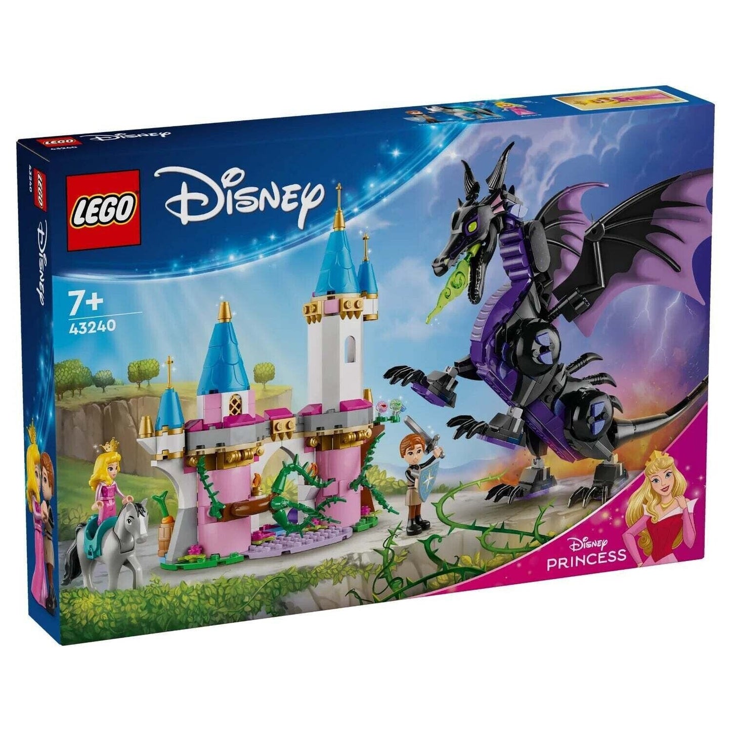 LEGO 43240 Disney Princess Maleficent’s Dragon Form Aurora Prince Philip Samson
