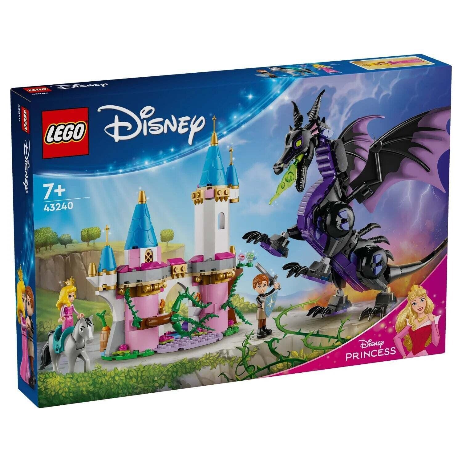 LEGO 43240 Disney Princess Maleficent’s Dragon Form Aurora Prince Philip Samson