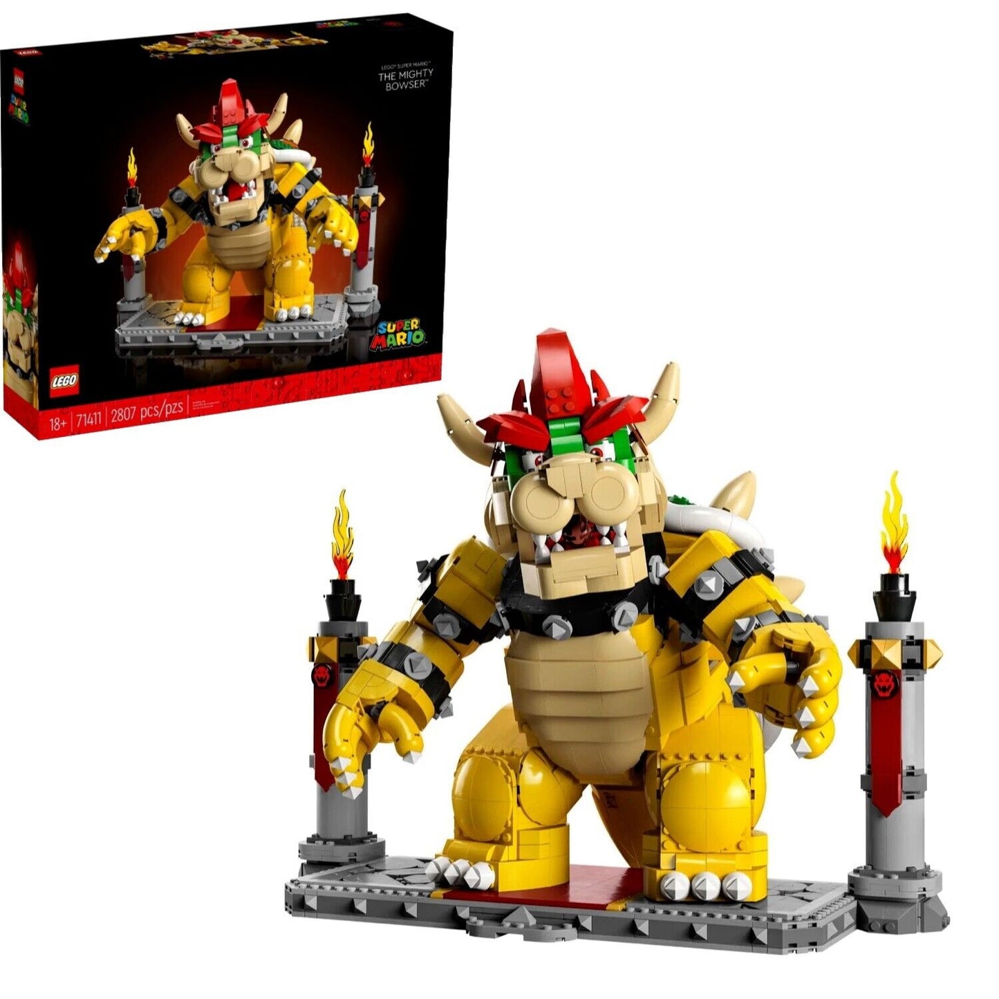 LEGO 71411 Super Mario The Mighty Bowser Brand New Sealed